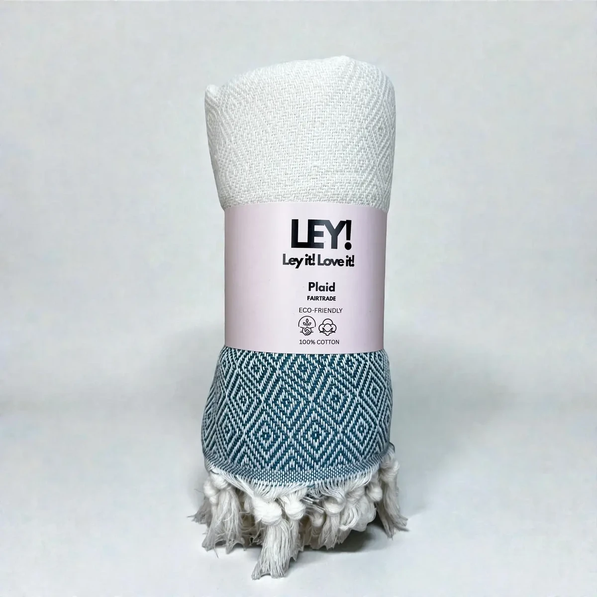 LEY! Plaid diamond - petrol