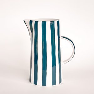 Pitcher Stripes – sanftes Grün