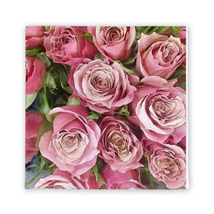 Gesichtsflanell in Rose Dark Pink