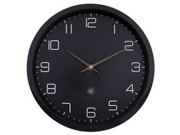 Zegar ścienny nXt ECO 30cm czarny