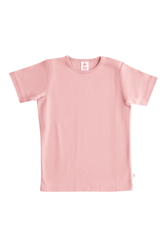2010 VR | Kinder Basic Kurzarmshirt - Altrosa