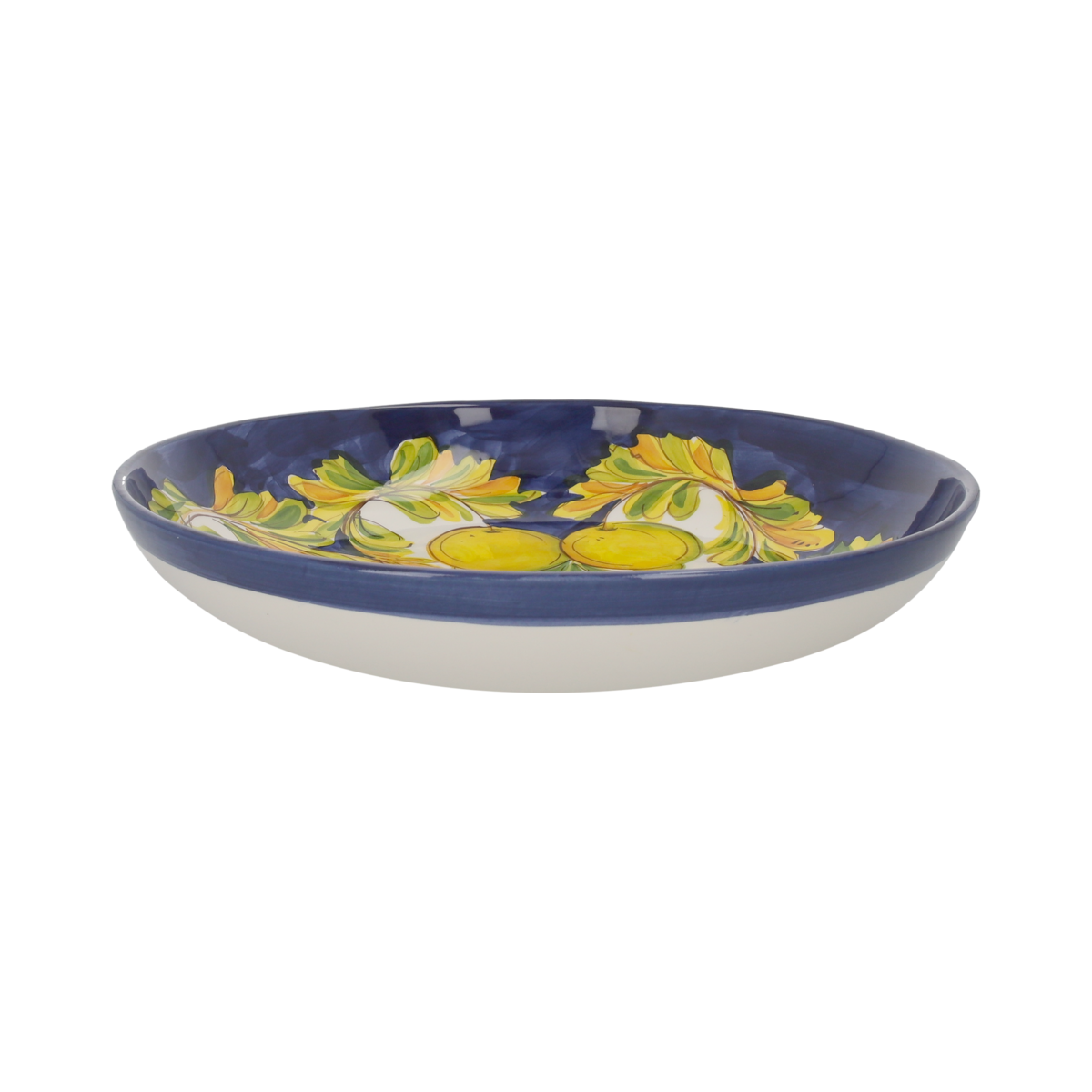 Mellem keramisk salatskål med citroner Ø33 cm H7
