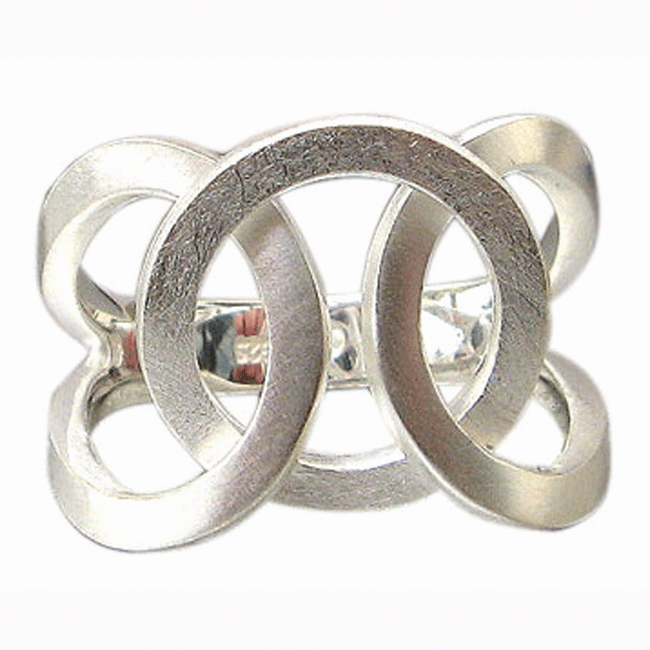 R 672 ring, silver