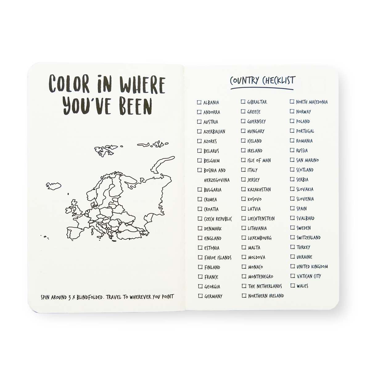 Het avonturenboek - Europa-editie