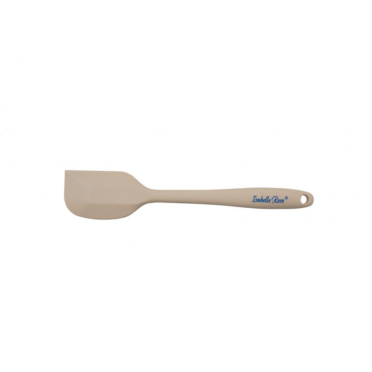 Beige mini siliconen spatel Isabelle Rose 21 cm