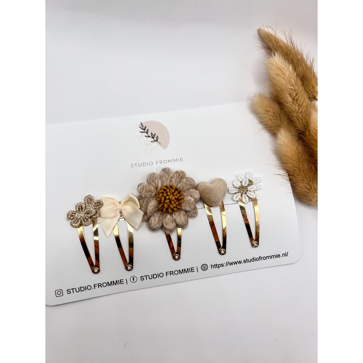 Set di fermagli per capelli Maite