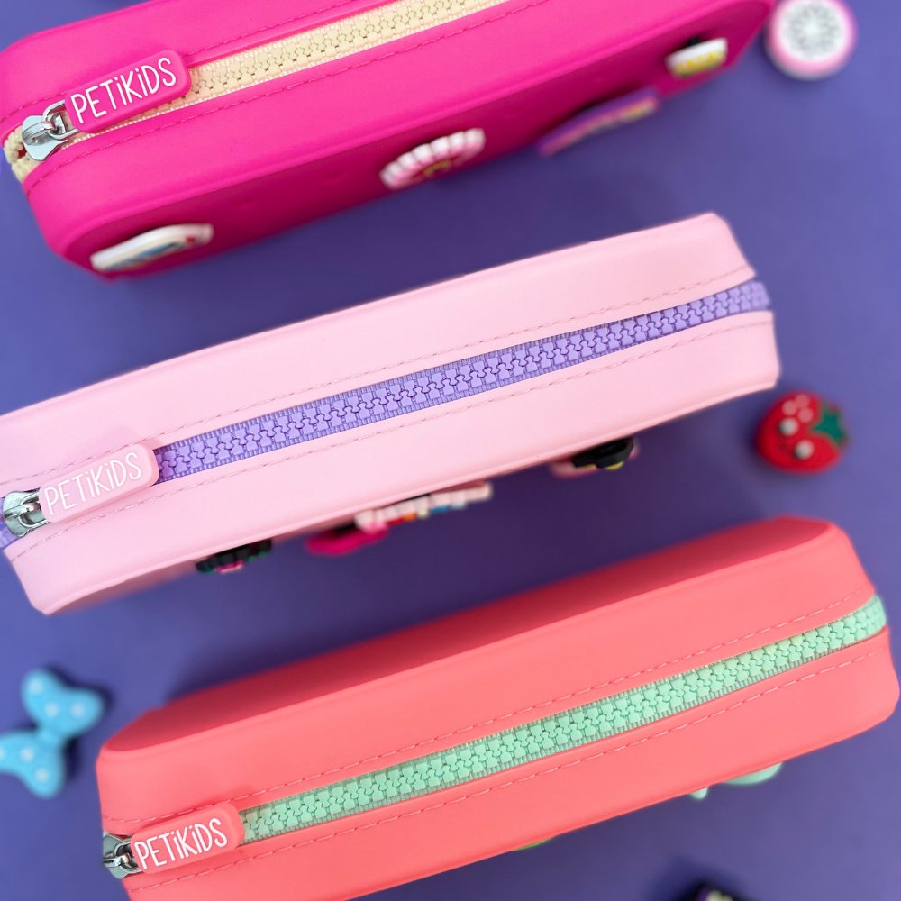 SARTER PACK - Pochettes et trousses en silicone à customiser - Bar à charms /DIY 