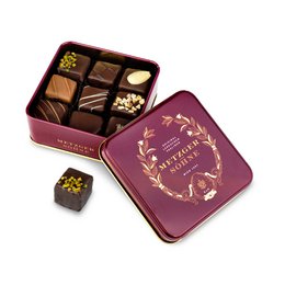 Maggiore Gingerbread Pralines Tin - Red