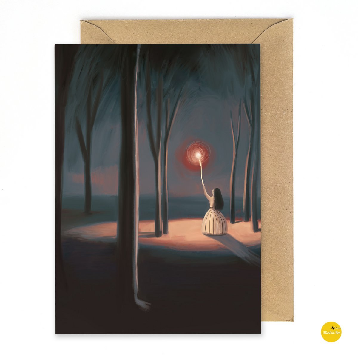 wenskaart lichtpuntje (zonder tekst)