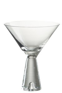 J-Line Lewis cocktail glass - glass - transparent