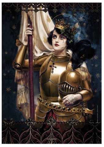 AFFICHE 30X40 CANSON SAINTE JEANNE