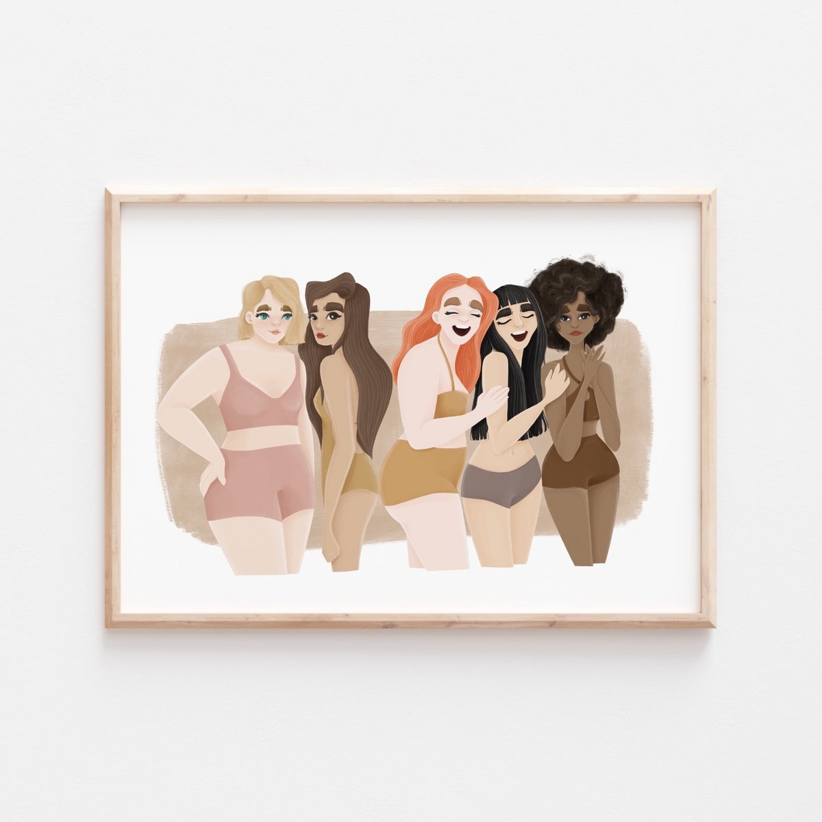 Diversity Body Positive - Impression d'Art (A4)