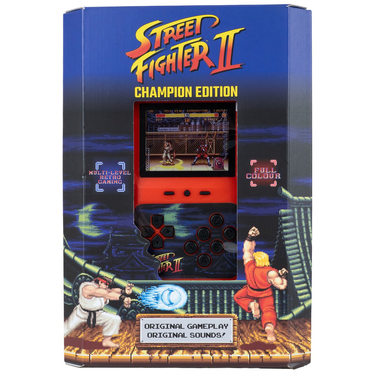 Street Fighter II - retro gaming handheld