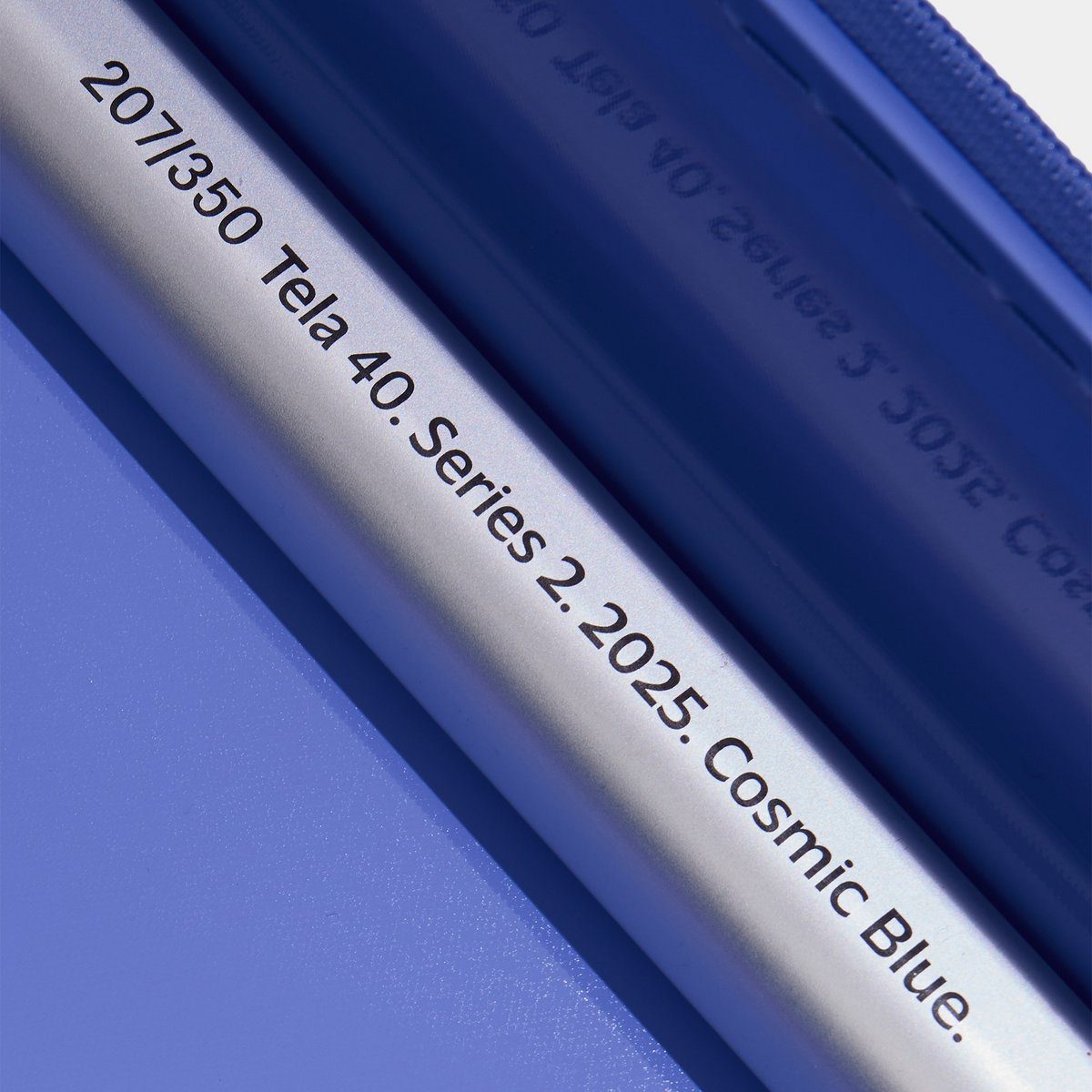 Maleta grande TELA 100 - Azul Cósmico