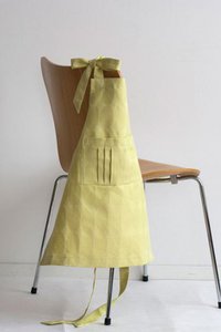 Olli children's apron Green