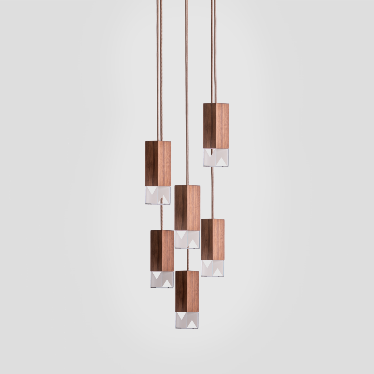 Lampe/én træ 6-lys lysekrone