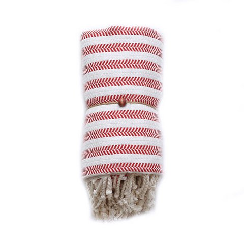 Christmas Gift Towel - Duocolor Herringbone