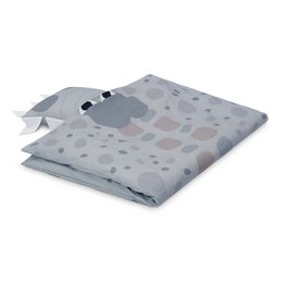 Crocodile-patterned baby duvet cover set in gray and white tones, available in multiple sizes including 70x100cm, 100x140cm, 100x135cm, and 100x135cm with 40x45cm and 40x60cm pillowcases.