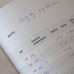 Fotografers brevpapir notesbog