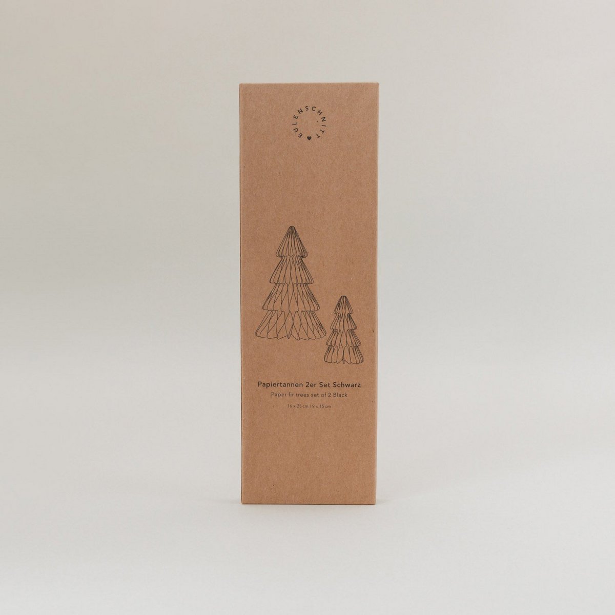 Paper fir 2 Set black (PU = 6 sets)