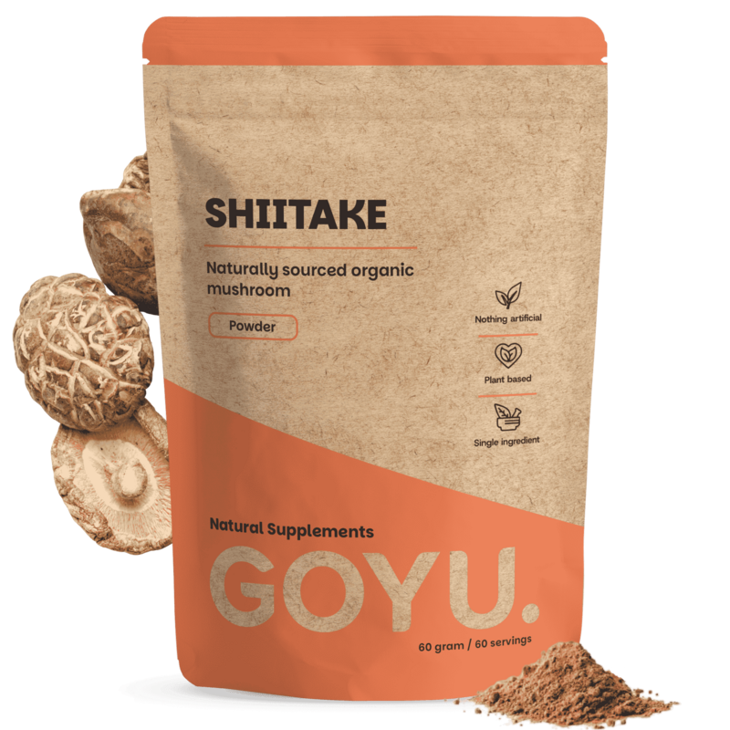 Shiitake Powder Organic -  60 Grams