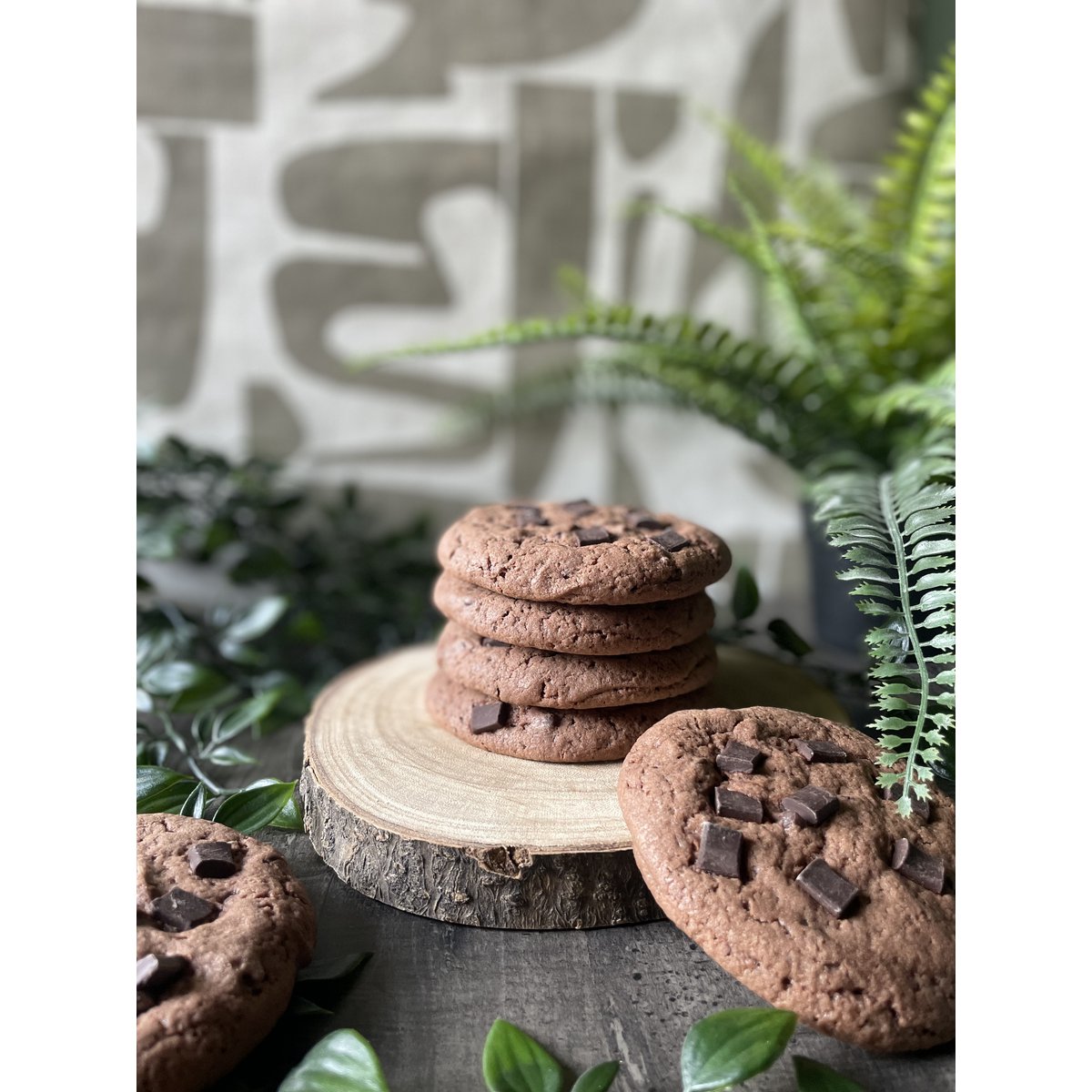 Maxi Cookie all chocolate – heart spread