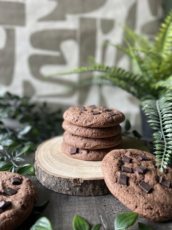 Maxi Cookie all chocolate – heart spread