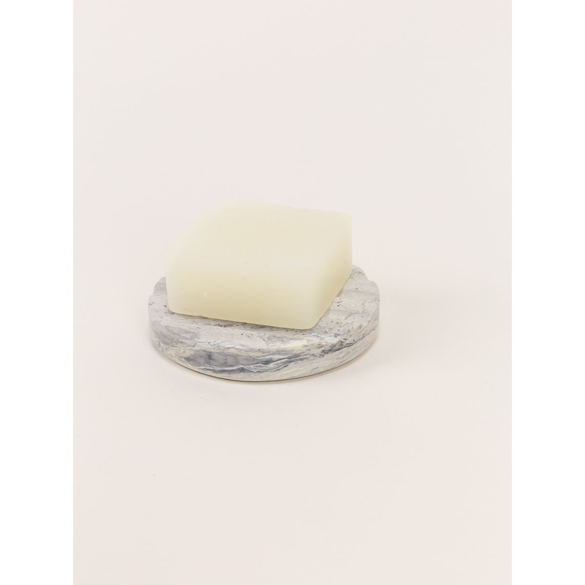 Rectangular soap holder in natural stone