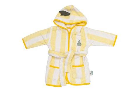 Terry Cotton Kid Bathrobe Pedro Pear