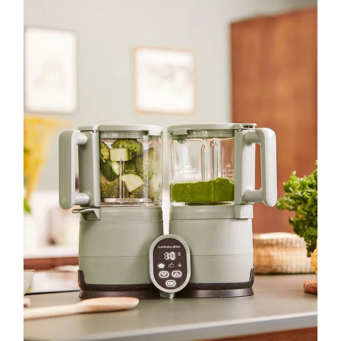 Robot w szybkim tempie - Nutribaby Glass Celadon