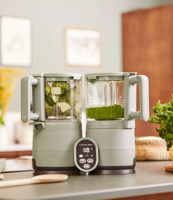 Robot w szybkim tempie - Nutribaby Glass Celadon