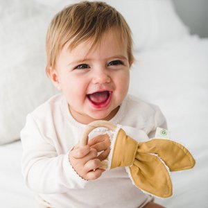 curry bunny teething ring