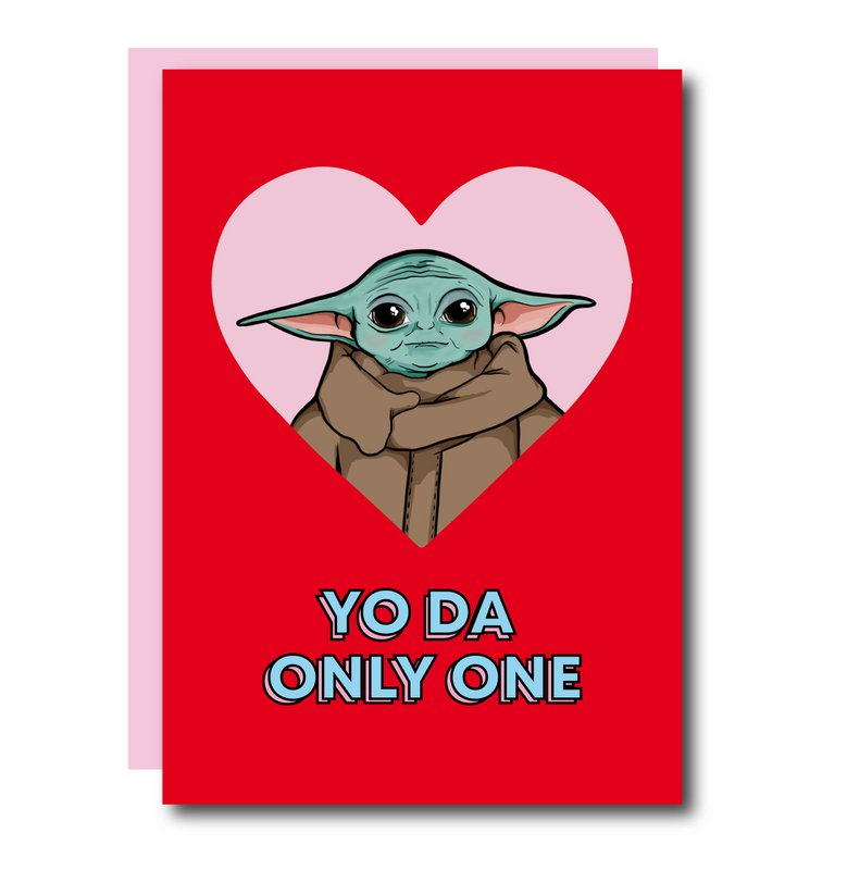 Tarjeta de San Valentín Yo Da Only One