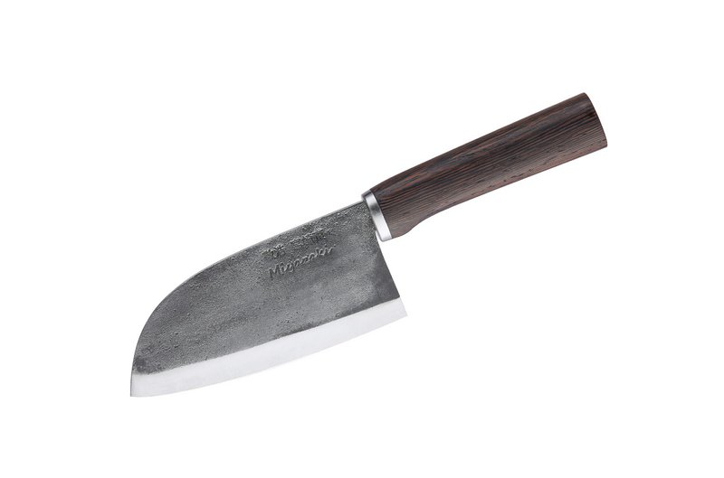 TAKAHIRO MIYAZAKI - Cuchilla Chiisai (cuchilla pequeña), acero forjado para herramientas con mango wengué