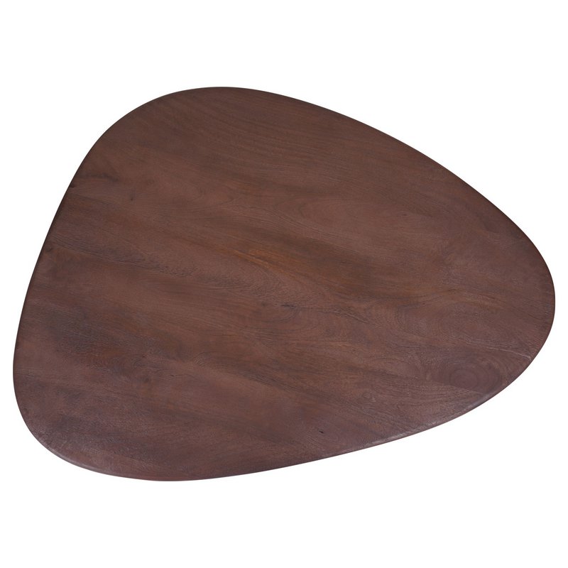 Mesa de café Kiva 107 x 80 cm - Espresso Mangohout