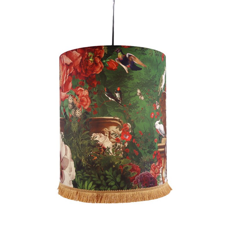 Deckenlampe / Suspension 30x36 cm Fransen Machli
