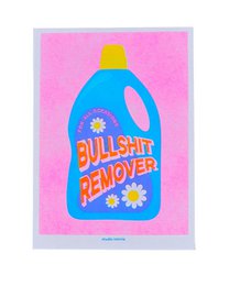 Riso Art print Bullshit Remover 13 x 18 cm