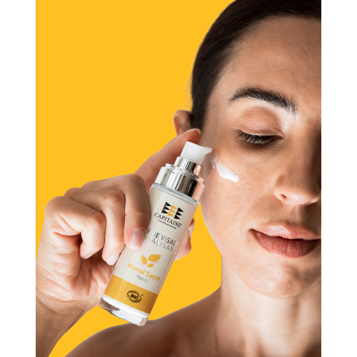 BIO-Gesichtscreme – Revitalisierend und schützend – Monoï-Duft
