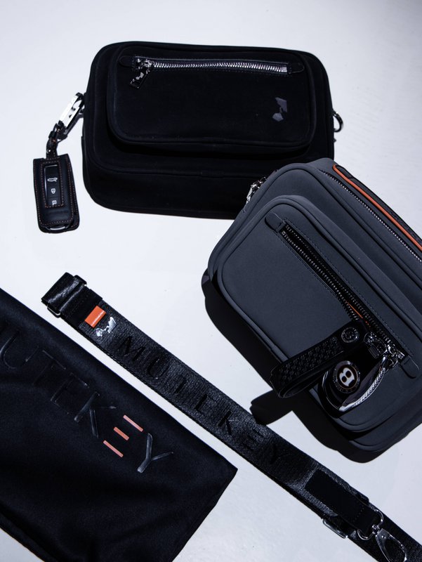 Mutekey Voyage. | Sac messager avec blocage RFID.