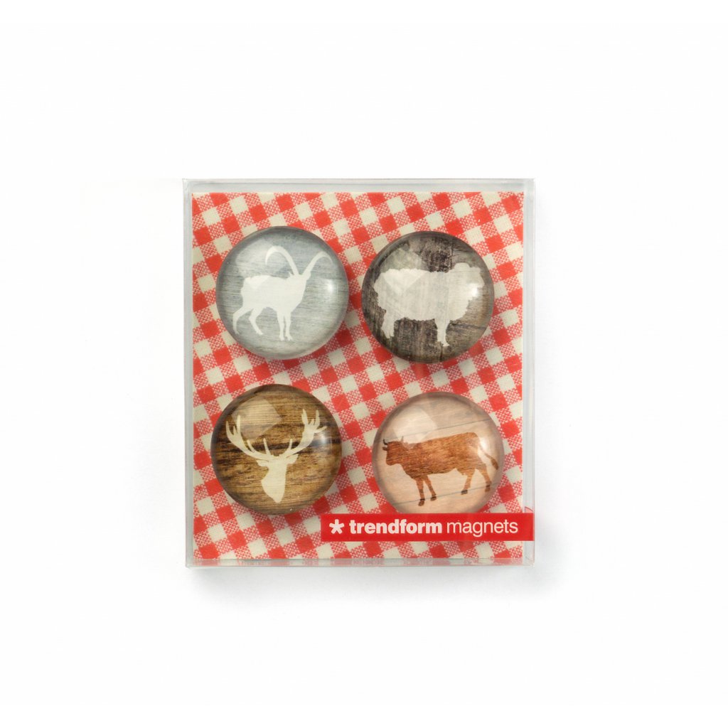 Trendform Magneten Magnet Eye - Alp Life - Set van 4 - Assorti