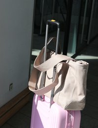 Computertasche Tote Dunkler Sand