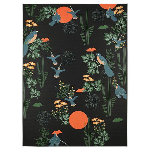 Tapis design oiseaux im freien BLOOM M