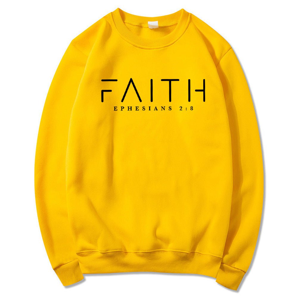 Trendy Faith Sweatshirt Bijbelvers Shirt Christelijke kleding