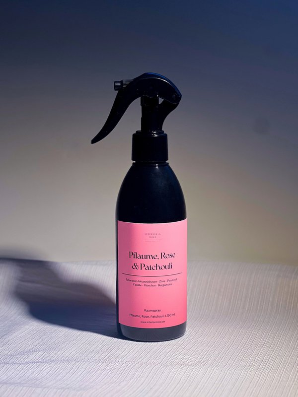 Raumspray Plum, Rose & Patchouli
