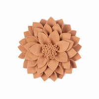 Kuba, felt decoration flower pink