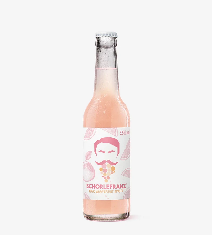 Spritz de pomelo rosa - Weinschorle 0,33 l