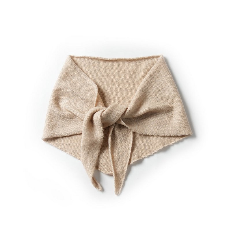 Trekant - 100% Cashmere Bandana tørklæde