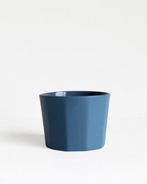 Taza de capuchino segmentada | azul