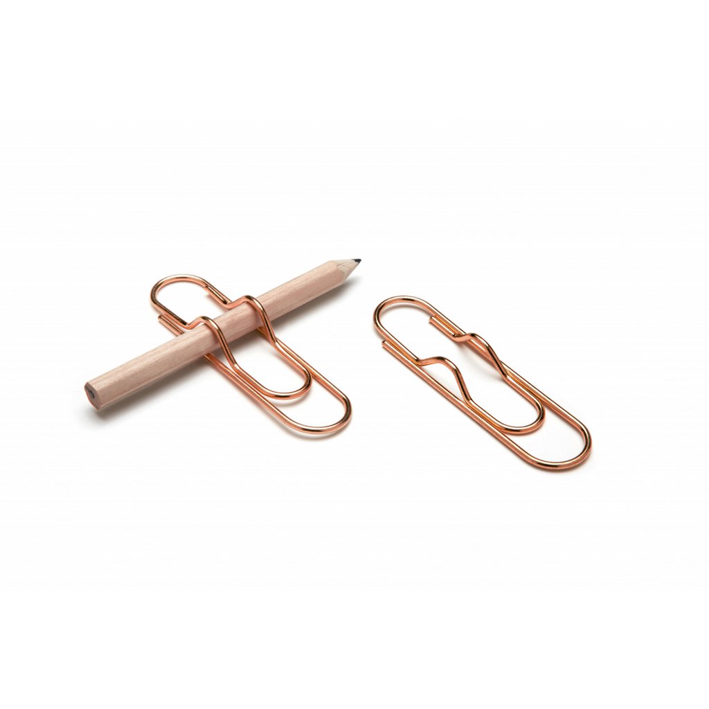 Peleg Design Paperclip Clips - Rosé Gold