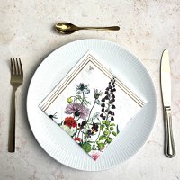 Servetten - Flower Garden JL - FSC-papier - Made in Europe